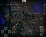 One of the ancient cities found on the seed (Image via Minecraft)